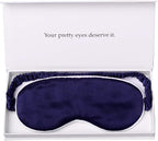 Silk Sleep Mask Light Blocking Luxury 100% Mulberry 19mm Silk Eye Mask Eye by YanserSelection