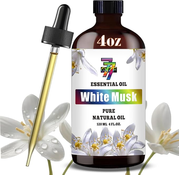 White Musk Essential Oil by GV77ZFESSENTIALOILBUYNOW