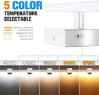 VOLISUN Modern Bathroom Vanity Light 31.5 inch, 18W Dimmable 5CCT Led Bathroom - Image 2