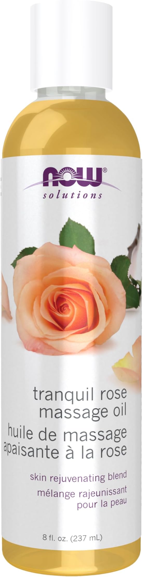 NOW Solutions, Tranquil Rose Massage Oil, Body Moisturizer by NOW