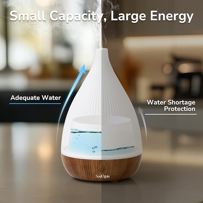 SOULORIGIN Ultrasonic Essential Oil Diffuser, Home Fragrance Aroma Diffuser - Image 3