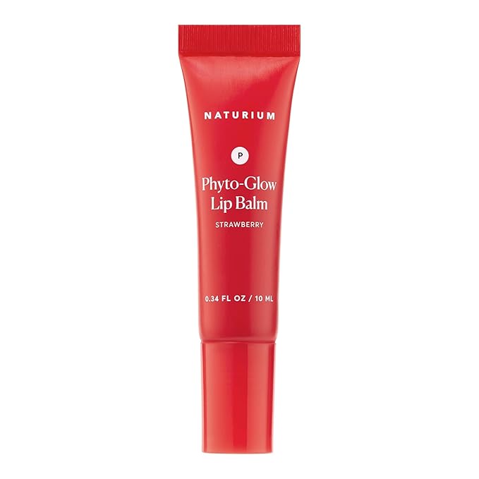 Naturium Phyto-Glow Lip Balm 0.34 oz Strawberry by Naturium