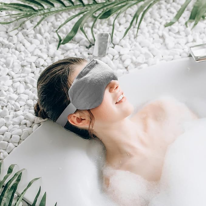 Umisleep Lavender Eye Mask, Aromatherapy Weighted Sleep Mask - Image 8