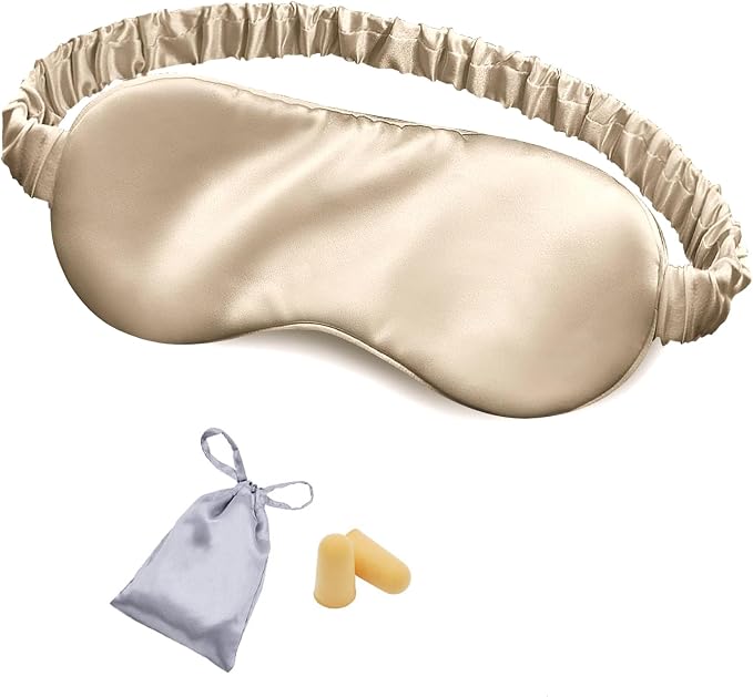 OLESILK Silk Sleep Eye Mask Blindfold by OLESILK