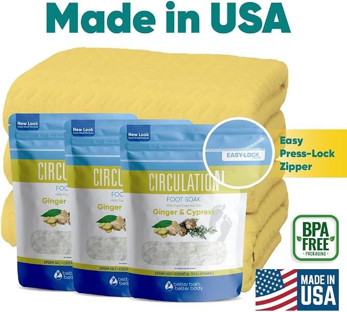 Circulation Foot Soak Foot Soaking Epsom Salts - Image 6
