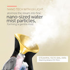 Colorfarm Facial Steamer Nano Ionic: Face Steamer Home Spa Kit Deep Cleaning - Image 3