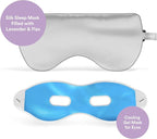 ASUTRA Silk Eye Pillow for Sleep, Weighted Eye Mask, Meditation & Light - Image 9