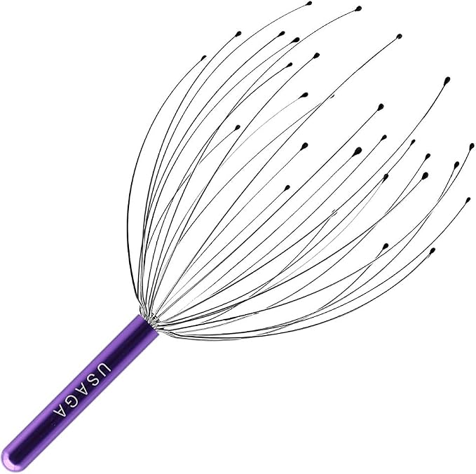 USAGA 28 Fingers Head Scratcher, Head Massager, Scalp Massager - Image 9