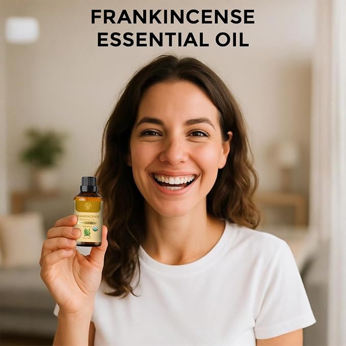 Frankincense Essential Oil | USDA Certified Organic Frankincense Oil | - Image 4
