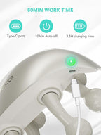 SKG H7 Ultra FSA Eligible Cordless Neck Massager - Image 6