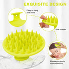 Silicone Scalp Massager Shampoo Brush, Scalp Brush - Image 3