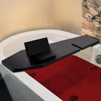 Barydat Halloween Decorations Coffin Bath Tray Gothic Coffin Serving Tray - Image 6