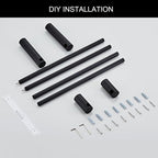 Towel Racks for Bathroom, NEWRAIN 30 inch Double Bath Towel Bar Wall Mounted - Image 7