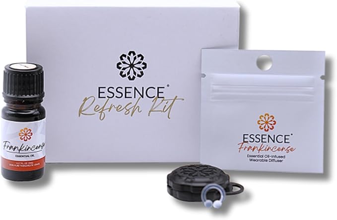 Essence Wearable Aromatherapy Nasal Diffuser – Frankincense Essential Oil Nose by Essence
