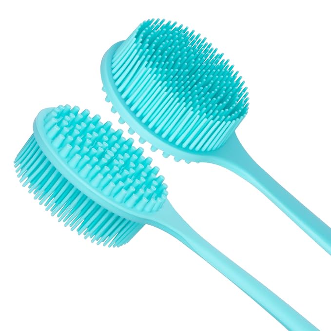DNC Silicone Back Scrubber for Shower, Soft Bath Body Brush - Image 2