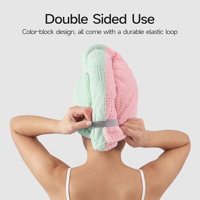 REDKISS Microfiber Hair Towel Wrap - Image 2