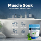 Muscle Soak Bath Salt 32 Ounces Epsom Salt - Image 4