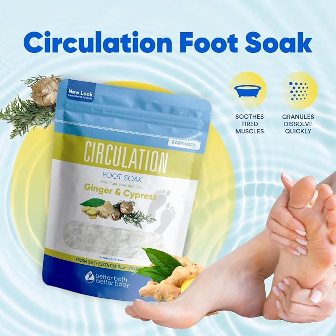Circulation Foot Soak 32 Ounces Epsom Salt - Image 5