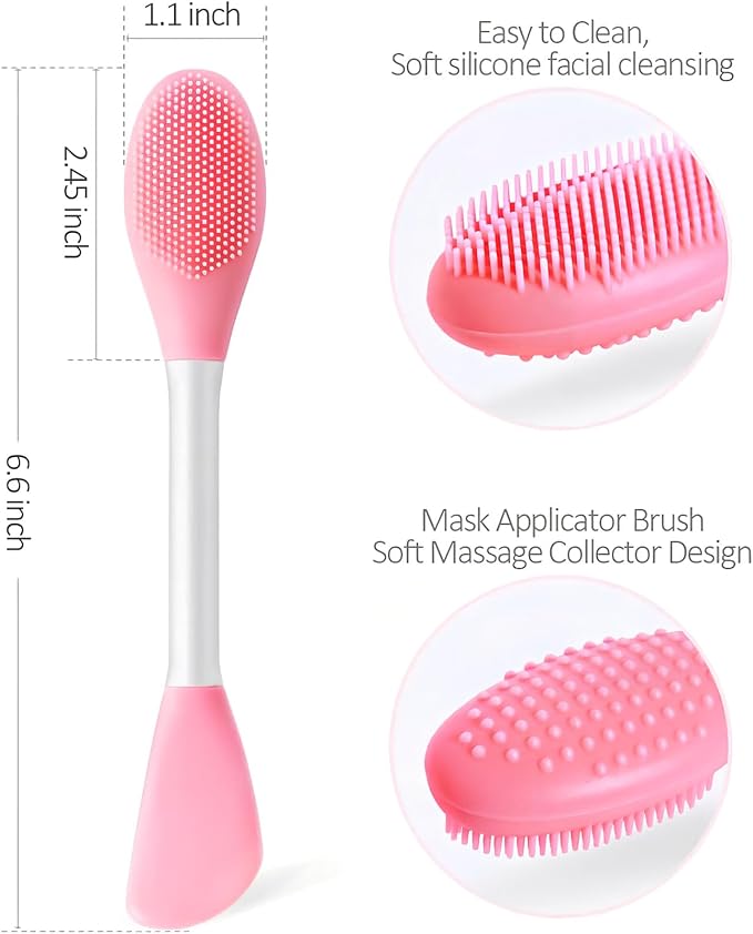 Facial Cleansing Brush, Pore Cleaning Brush Silicone - Image 4