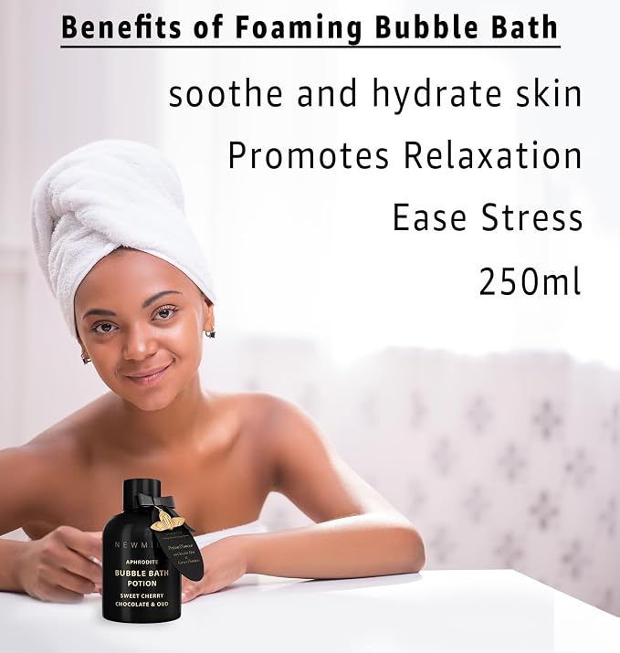 Premium Bubble Bath Long Lasting Foaming Bubbles Romantic Bath - Image 2