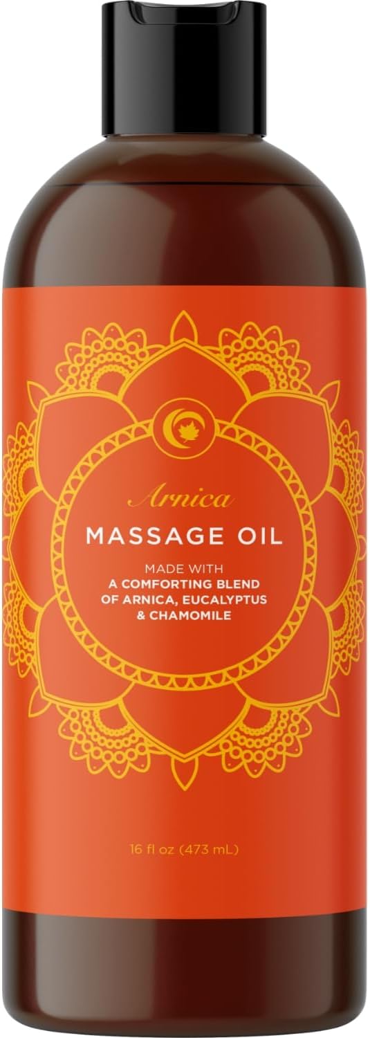 Arnica Massage Oil for Muscle Relaxing by MapleHolistics