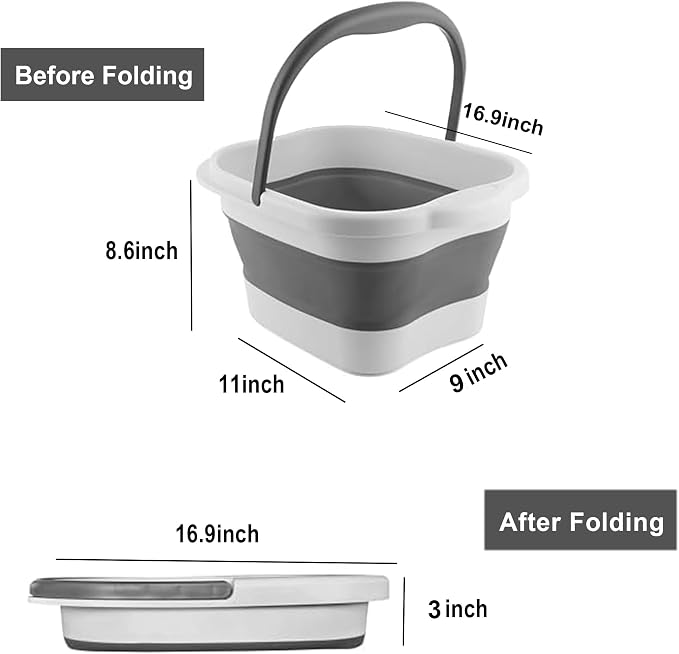 Collapsible Foot Soak Tub 15L - Image 2