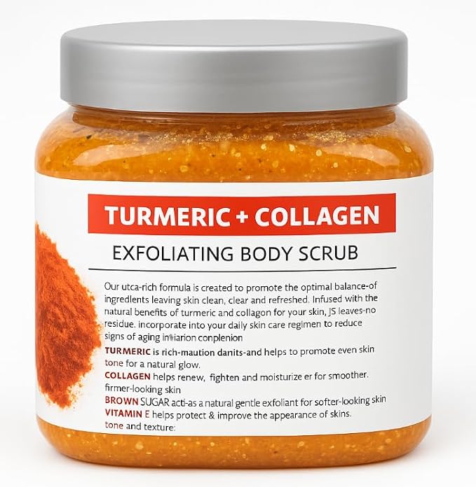 SpaScriptions Turmeric & Collagen Sugar Scrub - Image 4