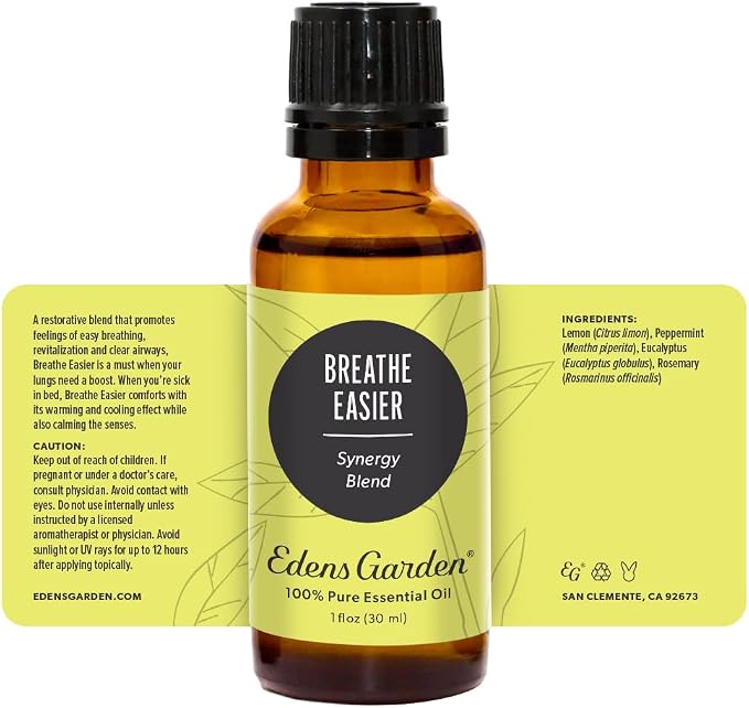 Edens Garden Breathe Easier Essential Oil Blend- 100% Pure Premium Grade - Image 9