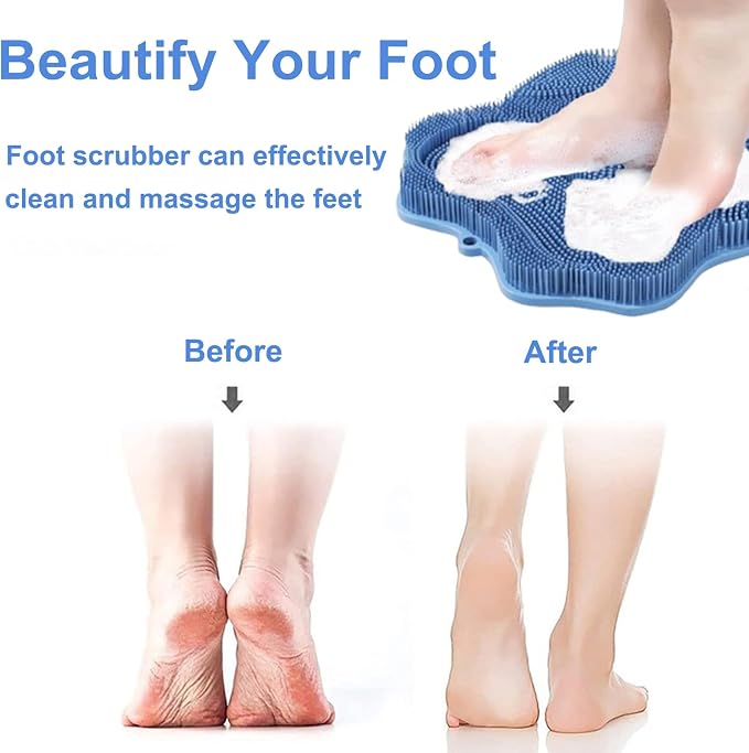 Shower Foot Scrubber, Shower Foot and Back Scrubber - Image 7