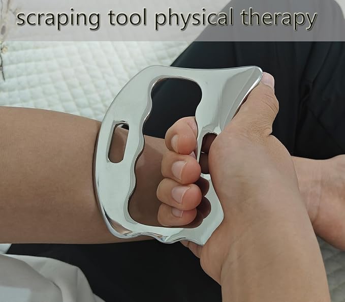Muscle Scraper Tool Set, Stainless Steel IASTM Kit - Image 2