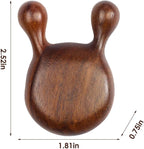 Gua Sha Massager for Face, Natural Sandalwood Wooden Guasha Scraping Massage - Image 5