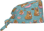 Alligator Ice Cream Working Cap, Scrub Cap by Unknown