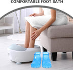 FRCOLOR Foot Soaking Shoes Portable Foot Spa Slippers - Image 3