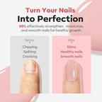 modelones Nail Strengthener Peachy Pink Nail Repair - Image 2