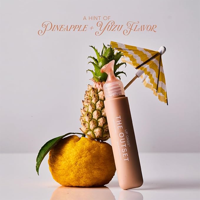 The Outset Lip Oasis Hydrating Lip Balm, Glossy Moisturizing Lip Treatment - Image 3