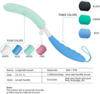 15.35" Back Bath Brush with Sponge, Back Scrubber Bath Mesh with Anti-Slip - Image 9