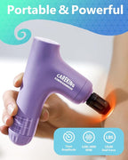 3-in-1 Detachable Massage Gun Deep Tissue, Ergonomic Extension Handle Back - Image 4