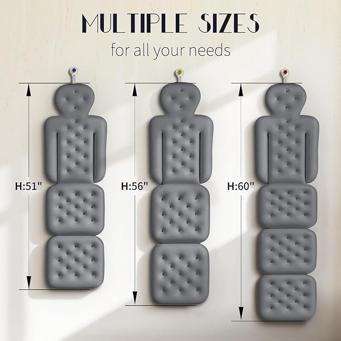Full Body Bath Pillow for Bathtub, Thick Bathtub Cushion, Luxury Tub Pillow for - Image 6