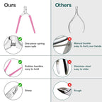 CGBE Cuticle Trimmer 3/4 Jaw Extremely Sharp Cuticle Nippers Stainless Steel - Image 2