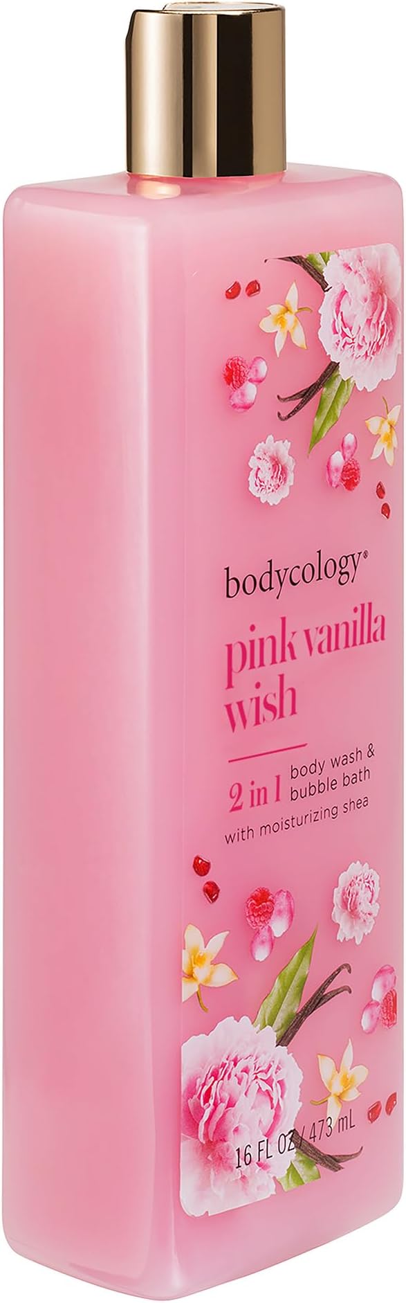 Bodycology Pink Vanilla Wish Body Wash Women 16 oz - Image 2