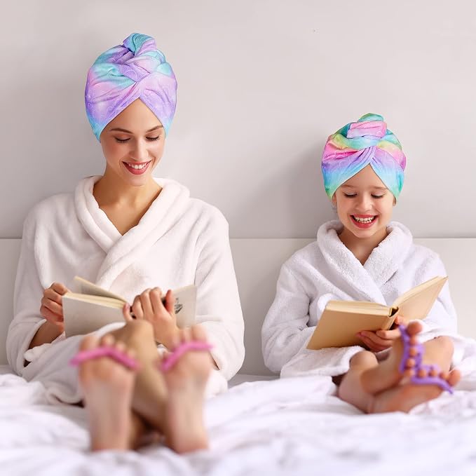 Basumee Microfiber Hair Towel Wrap - Image 2