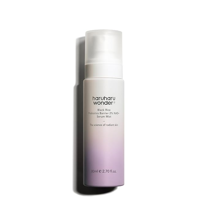 haruharu Wonder Black Rice Probiotics 2% NAD+ Serum Mist, Ultra-Fine Mist by HARUHARU