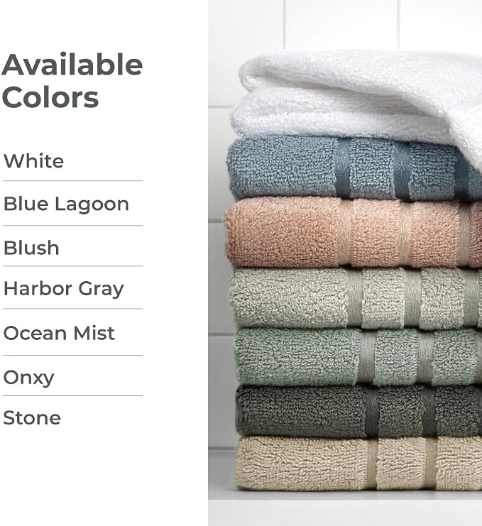 Cariloha Bath Towel | Blush | 28"x54" | Turkish Cotton & Viscose Material Blend - Image 4