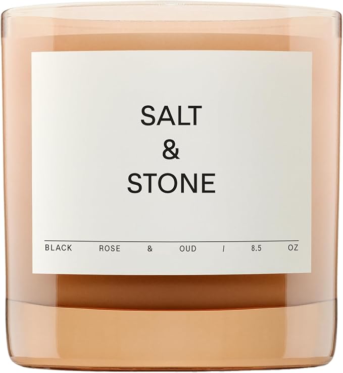 Salt & Stone Scented Candle for Women & Men | Coconut & Soy Blend Wax | by SaltStone