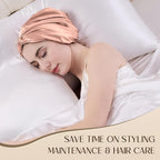 ZIMASILK 22Momme 100% Mulberry Silk Sleep Cap - Image 4