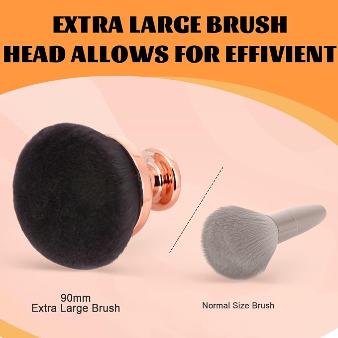 Blend & Blur Extra Large Body Makeup Brush - Image 2