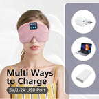 Joythink Sleep Headphones Bluetooth Sleep Mask Silk Kids Children Headband - Image 7