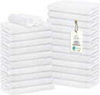 Premium 100% Cotton Hand Towels – Pack of 24, 16x27 Inch – Quick-Dry, Highly by ASTILTEXCottonTowels