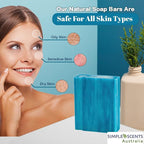 Simple Scents Australia Ocean Breeze Scented Natural Soap Bars, 3.5oz - Image 4