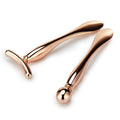 LISAPACK 2PCS Metal Eye Cream Applicator Wand Stick, Massager Tool by Lisapack